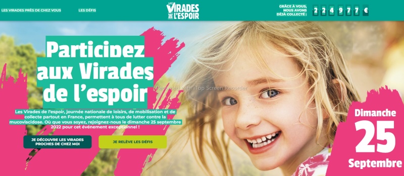 Affiche Virades de l'Espoir